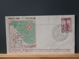 65/523X FDC    BELG.  1957 - 1951-1960