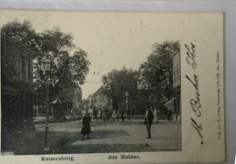 Den Helder // Keizersbrug (Veel Volk) 1902 - Den Helder