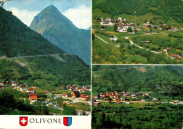 CPM - OLIVONE - Vues Panoramiques ... Edition Engelberger - Olivone