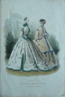 Petit Courier Des Dames - Gravure D'époque XIXème ( Déstockage Pas Cher) Réf;  Réf; B 146 - Before 1900