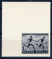 POLOGNE < ESSAI Yvert N° 758 - ATHLETISME  COURSE De RELAIS - Prototype De Gravure - Errors & Oddities