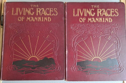 LIVING RACES OF MAN KIND - HN HUTCHINSON - TYPES ET SCENES ETHNIC ETHNIQUE  - CHINA BURMA INDIA AFRICA - Sonstige & Ohne Zuordnung