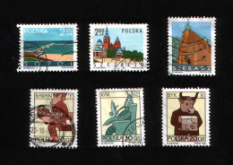 POLAND - 6 Stamps - Used - #231 - Used Stamps