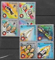 Burundi Mnh ** Space Set Airmails 1975 9 Euros - Unused Stamps