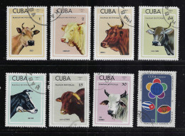 CUBA 1973 SCOTT 1804-1811 CANCELED 2.45 - Gebraucht