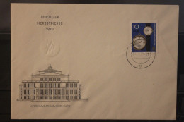 DDR 1970;  Leipziger Herbstmesse 1970, Messebrief; MiNr. 1601 - Buste - Usati