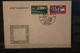 DDR 1969;  Leipziger Frühjahrsmesse 1969, Messebrief; MiNr. 1448-49; FDC - Covers - Used