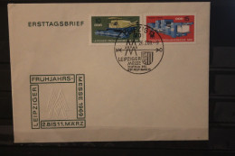 DDR 1969;  Leipziger Frühjahrsmesse 1969, Messebrief; MiNr. 1448-49; FDC - Sobres - Usados