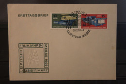 DDR 1969;  Leipziger Frühjahrsmesse 1969, Messebrief; MiNr. 1448-49; FDC - Enveloppes - Oblitérées