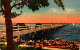 California The Gandy Bridge Connecting Tampa And St Petersburg  - Tampa