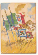 1938 COLONIE ITALIANE SOMALIA DIRE DAUA SU CARTOLINA XXIV DIVISIONE GRAN SASSO LA FORTISSIMA - Somalia