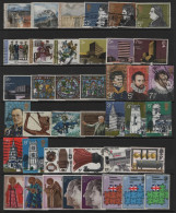 GREAT BRITAIN 1971-1987 ALMOST COMPLETE COLLECTION OF 517 DIFFERENT USED STAMPS TOTAL ARE 541 & MISSING ONLY 24 - Sammlungen