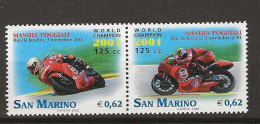 2002 MNH San Marino MI 2010-11 Postfris** - Ongebruikt