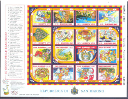 SAN MARINO  (WOE452) XC - Unused Stamps
