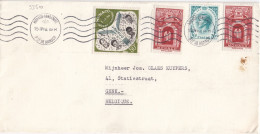 33510# LETTRE Obl MONACO CONDAMINE PRINCIPAUTE DE MONACO 1960 Pour GENK GAND BELGIQUE - Cartas & Documentos