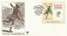 Zuid Afrika 1995, Internationale Briefmarkenausstellung STAMPEX ’95, Alberton. - Lettres & Documents