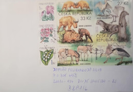 O) CZECHOSLOVAKIA, ZOO LIBEREC, ZOO HLUBOKA,, CIRCULATED COVER TO BRAZIL - Sonstige & Ohne Zuordnung