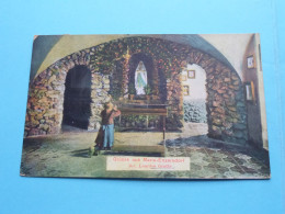 Grüsse Aus Maria-Enzersdorf Lourdes Grotte ( Edit.: Wenzel Fischer ) Anno 1924 ( Zie / Voir SCANS ) ! - Maria Enzersdorf