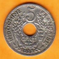 Indochine - 1923 - 5 Cent De Piastre - Indochine