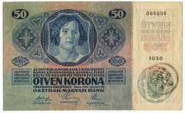 50 CORONE OCCUPAZIONE DANNUNZIANA FIUME SOVRASTAMPA II TIPO 02/01/1914 BB- - Andere & Zonder Classificatie