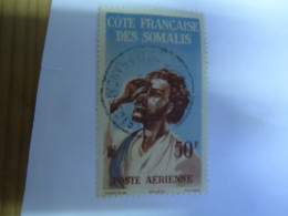 SOMALI  FRANCE    USED  STAMPS MEN     WITH POSTMARK - Other & Unclassified