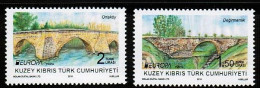 2018 - EUROPA - BRIDGES - TURKISH CYPRIOT STAMPS - STAMPS - 18TH MAY 2018 - 2018