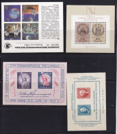 Worldwide 8 Sheets International Philatelic Exposition 15346 - Autres & Non Classés