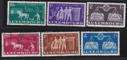 Luxembourg    .   Y&T     .   443/448         .   O      .     Oblitéré - Gebraucht