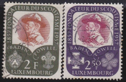 Luxembourg    .   Y&T     .   526/527       .   O      .     Oblitéré - Usados