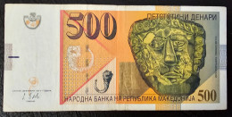 MACEDONIA- 500 DENARI 2014. - Macedonia Del Nord