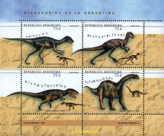 283737 MNH ARGENTINA 1998 DINOSAURIOS DE ARGENTINA - Unused Stamps