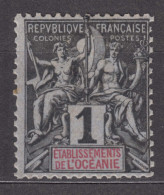 Oceania Oceanie 1892 Yvert#1 Mint Hinged - Unused Stamps