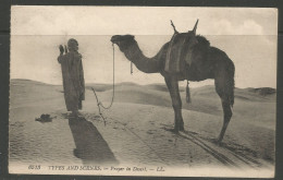 Carte P De 1924 ( Types And Scenes / Prayer In Desert ) - Piramiden