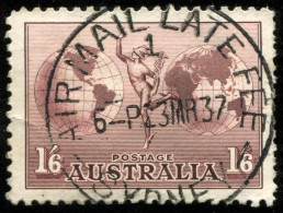 Pays :  46 (Australie : Confédération)      Yvert Et Tellier N° :Aé  5 (o)  Belle Oblitération - Used Stamps