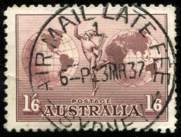 Pays :  46 (Australie : Confédération)      Yvert Et Tellier N° :Aé  5 (o)  Belle Oblitération - Usati