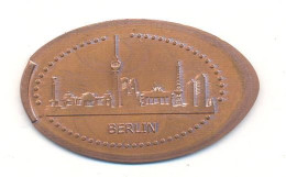 Souvenir Jeton Token Germany-Deutschland Berlin - Monete Allungate (penny Souvenirs)