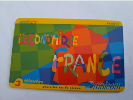 FRANCE/FRANKRIJK  / 3 MIN   / OMNICOM/ LECONOMIQUE FRANCE // PREPAID  USED    ** 14676** - Prepaid: Mobicartes