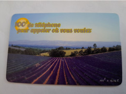 FRANCE/FRANKRIJK  / 100 F / LAVENDAL LANDS        / PREPAID  USED    ** 14694** - Mobicartes (GSM/SIM)