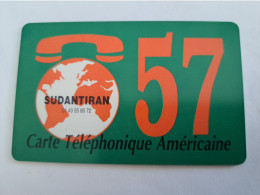 FRANCE/FRANKRIJK  / 120 UNITS/ SUDANTIRAN 57/     / PREPAID  MINT      ** 14716** - Per Cellulari (telefonini/schede SIM)