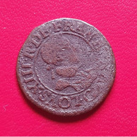 France Royale Double Tournois Louis XIII Buste Enfantin 1620 G - 1610-1643 Ludwig XIII. Der Gerechte