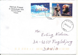 Poland Cover Sent To Denmark Police 25-4-2003 Topic Stamps - Briefe U. Dokumente