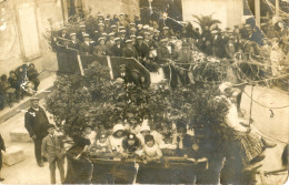 Carte Photo D'un Carnaval Ou D'une Cavalcade à Localiser - Char De La Musique - Karneval - Fasching