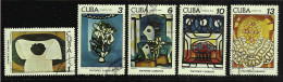 CUBA 1978 SCOTT 2211-2214,C301 CANCELLED  1.00 - Gebraucht