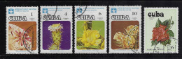 CUBA 1978 SCOTT 2188-2191,2222 CANCELLED  1.05 - Gebraucht