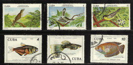 CUBA 1978 SCOTT 2180-2182,2193-2195 CANCELLED  1.20 - Gebraucht