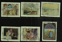 CUBA 1975 SCOTT 1948-1951,1953,1995 CANCELLED 1.00 - Gebraucht