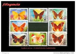 USADOS. CUBA. 2013-11 MARIPOSAS CUBANAS. SEGUNDA SERIE - Used Stamps