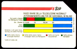 G AA 12 C&C 1161 SCHEDA TELEFONICA USATA FASCE ORARIE 5.000 L. 31.12.92 N. RIMB - Publiques Ordinaires