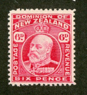 371 New Zealand 1900 Scott #137a M* (Lower Bids 20% Off) - Unused Stamps