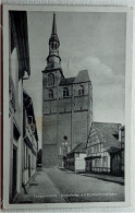 Alte Karte "TANGERMÜNDE - Kirchstraße Mit St. Stephanskirche" - Tangerhütte